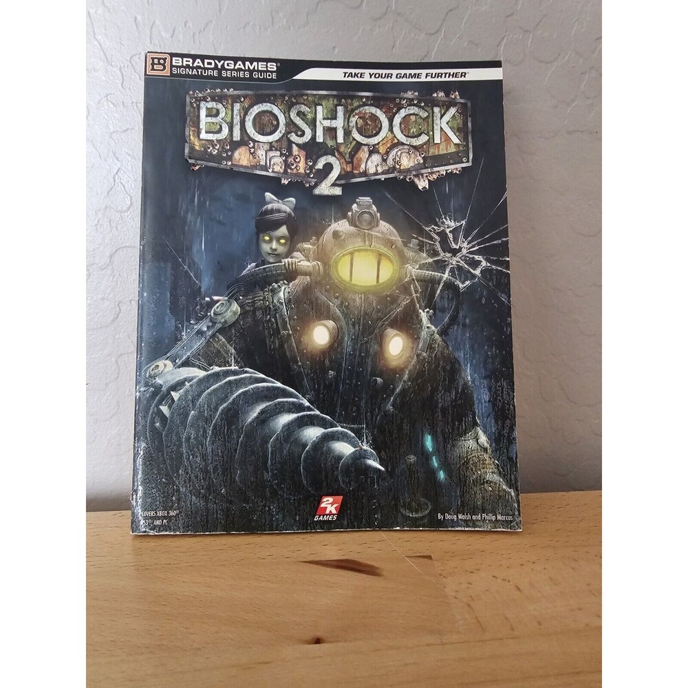 Bioshock 2 Brady Games Official Strategy Guide Playstation 3 Xbox 360